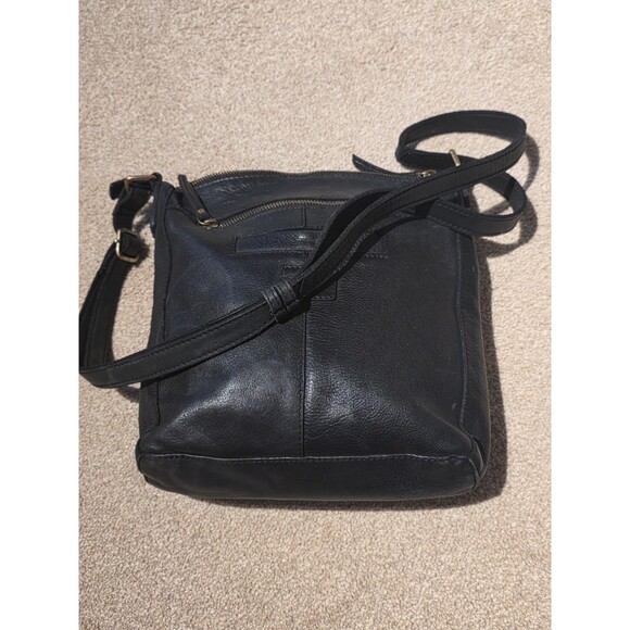 Milo Handbags - Milo Purse Genuine Leather Organizer Bag Black Shoulder Crossbody Canada